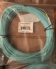 Monoprice LC-LC-MM-20 Network 20 Meter Aqua LC/LC Multimode Fiber Patch Cable picture
