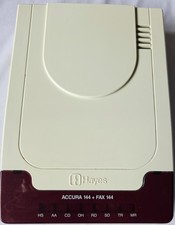 Vintage Hayes Accura 144 Fax 144 External Modem 5300AM V4.0 Untested picture