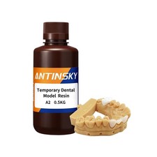 Antinsky Temporary Dental Model Resin for DLP LCD 3D Printer Resin 405nm High picture