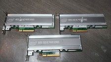LOT of 3 Intel DC P4618 Oracle 7361454 6.4TB PCIe NVMe AIC 98-100% Health picture