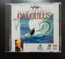Teach Yourself Calculus PC SOFTWARE Softkey 1995 WINDOWS & MAC NEAR MINT picture