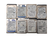 Lot of 8 Mixed 320GB SATA 2.5