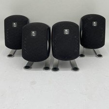 Lot of 4 Replacement Logitech THX Z-560 Satellite Speakers *TESTED WORKING picture