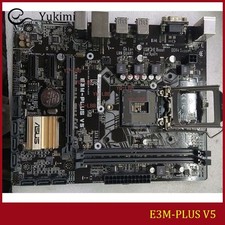 FOR ASUS E3M-PLUS V5 DDR4*2 LGA 1151 Intel 32GB C232 Micro ATX Motherboard Test picture
