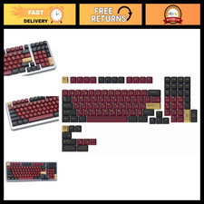 Red Samurai Keycap Set for Full-Size Keyboards - Cherry MX Compatible 113-Key Ki picture