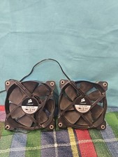 Corsair Cooling Fans Lot of 2 Black Blue 12V DC 0.25A #CO-9050008-WW picture