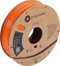 PolySmooth Orange 1.75mm 3D Printer Filament 0.75kg Smooth Finish Easy to Use picture