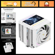 High-Performance CPU Air Cooler, Twin Tower ARGB, 2150RPM, Intel/AMD Compatible picture