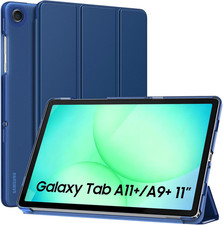 Moko Slim Case for  Galaxy Tab A11+ Plus/A9+ plus 11 Inch, Navy Blue picture