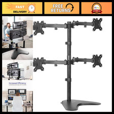 Quad Monitor Stand for 13-30