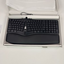 Nulea Wireless Ergonomic Keyboard, Split Keyboard Cushioned Wrist Rest  picture