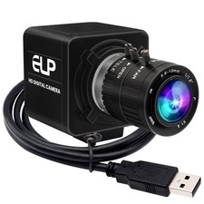 ELP 12mp USB Camera Manual Zoom Webcam for Computer 1080P 120fps Variable Foc... picture