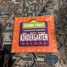 Sesame Street Learning Series Get Set for Kindergarten Deluxe CD rom 1997 Learn picture