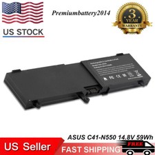 C41-N550 Laptop battery For ASUS N550J N550JV N550JK N550JA N550LF Q550L 59Wh picture