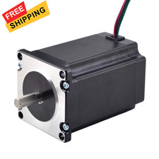 STEPPERONLINE Nema 23 Stepper Motor 2.4Nm(339.79oz.in) 4.0A 8mm Shaft...  picture