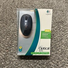 Vintage Logitech Optical Mouse USB & PS/2 - New Old Stock picture