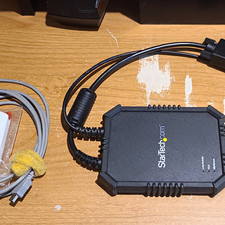 StarTech.com Rugged USB 2.0 USB-A to VGA Adapter 5 ft Black NOTECONS02X picture