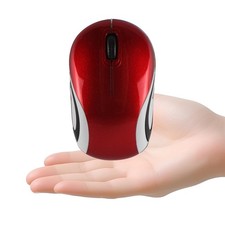 Usbkingdom Mini Small Wireless for Travel Optical Portable Mini Cordless Mice... picture