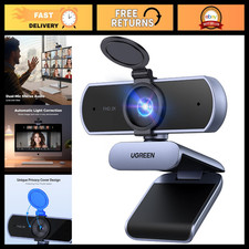 Ultra HD 1080P PC Webcam with Microphone - 2K Streaming & Video Conferencing picture