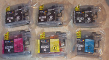EZINK LC203 XL Compatible Ink Cartridges 3 Black 1 magenta 1 cyan 1 yellow picture