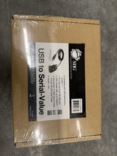 NEW SIIG USB to Serial-Value 9-Pin RS-232 PORT JU-000061-S1 1.5m picture