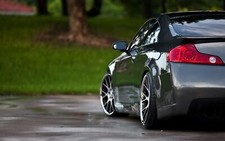 Cars nissan skyline infiniti g35 v35 350gt Desk Mat Stitched picture