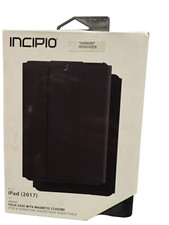New Incipio Black 2017 IPad 12.9” Foilio Case W/ Magnetic Closure Black NEW picture