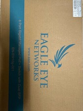 EN-SW10g-001 Eagle Eye 8-Port Gigabit Managed PoE+ Dual SFP Open Box picture