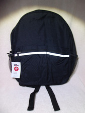 Dealworthy Black Back Pack Fits 15-inch Laptop Recycled Polyester BNWT picture