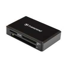 Transcend RDF9 Card Reader - CompactFlash, microSDHC, microSDXC, SDHC, Black  picture