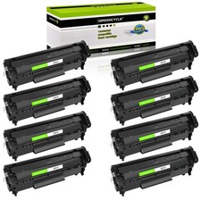 8PK Q2612X 12X Toner Cartridge Compatible for HP LaserJet 1015 1018 1020 printer picture