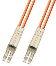 1M Multimode Duplex Fiber 50/125 LC 10 Pack Fiber Optic Patch Cable Patch Cord picture
