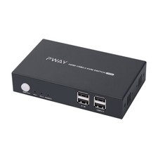 Pway PW-S7201H HDMI KVM Switch 4K Resolution 2 IN 1 OUT HDMI+ KVM SWITCH picture