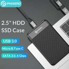 PHIXERO Hard Drive Enclosure USB 3.0 To SATA 2.5