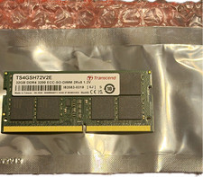 Transcend 32GB DDR4-3200 ECC SO-DIMM 260-Pin Memory TS4GSH72V2E picture