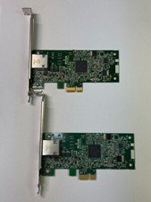 Lot of 2 Dell J5P32 Broadcom PCI Express x1 Gigabit Ethernet Network Card picture