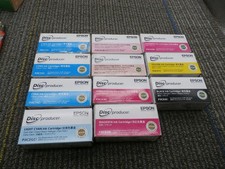 11Pack New Epson PJIC1 x3 PJIC2 x1 PJIC3 x2 PJIC4 x3 PJIC5 x1  PJIC6 x1 EXPIRED picture