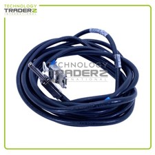 LOT OF 2 038-003-666 EMC AMPHENOL SFF-8088 6Gbps 5M Mini-SAS To Mini-SAS Cable picture