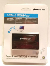 IOGEAR SuperSpeed USB 3.0 4-Port Hub GUH374 picture