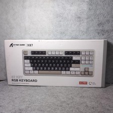 Attack Shark Gaming Keyboard X87 TKL JP Blueberry Switch Wireless Unused picture