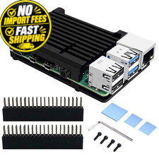 GeeekPi Case for Raspberry Pi 4B, 4 Armor with Aluminum Heatsink picture