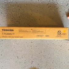 Toshiba T-FC556U-Y Genuine/Original Yellow Laser Toner Cartridge picture