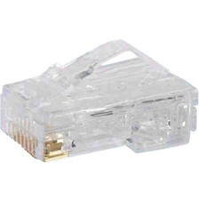 PANDUIT Category 5E Modular Plug for Thin Cables, AWG28 Solid and Stranded Wires picture