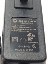 Genuine Motorola NBS24120150VU Output 12 V 1.5 A Power Supply Adapter picture