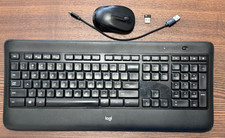Logitech K800 Y-R0065 Wireless Illuminated Keyboard Rechargeable, Dongle Bundle picture
