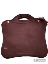 BUILT NY Overbuilt Laptop Black Case Bag Tote picture