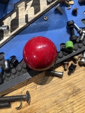 Genuine OEM Logitech Trackball REPLACEMENT BALL ONLY Wireless Mouse 34mm RED picture