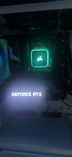 Custom/Whitebox Gaming Desktop Tower PC NVIDIA GeForce RTX White RGB Lighting picture
