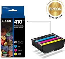Epson 410 C/M/Y/Photo Black Ink Cartridges 4-Pack T410520-S (FREESHIP) picture