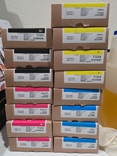 GENUINE Epson DG CYAN Ink 600ml For F2100 & F2000 (T725A) - 2027 picture